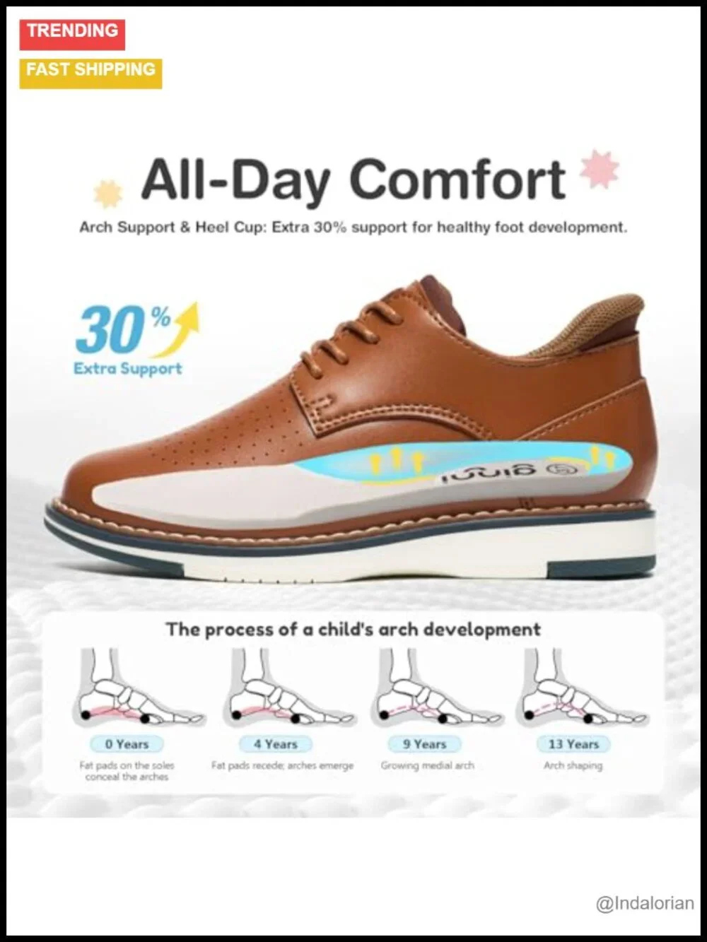 Boys Oxfords Dress Shoes Casual School Uniform Formal Wedding Church